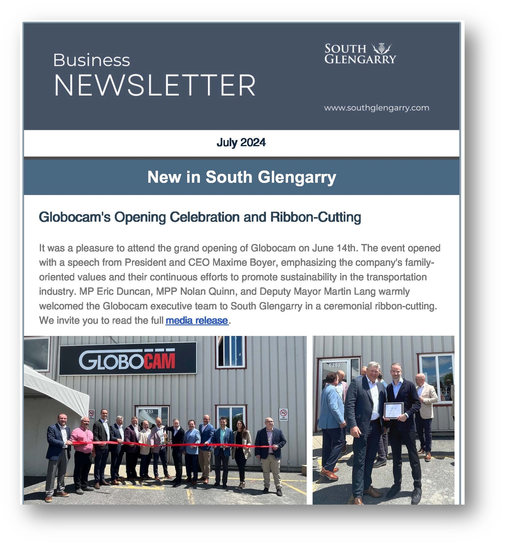 Business Newsletter - July 2024